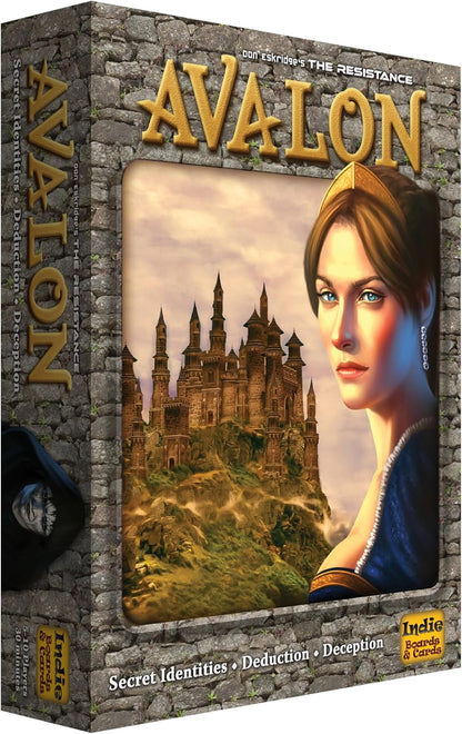 Indie Boards & Cards The Resistance Avalon Stratergy Game, Pack of 1, Multi-colored