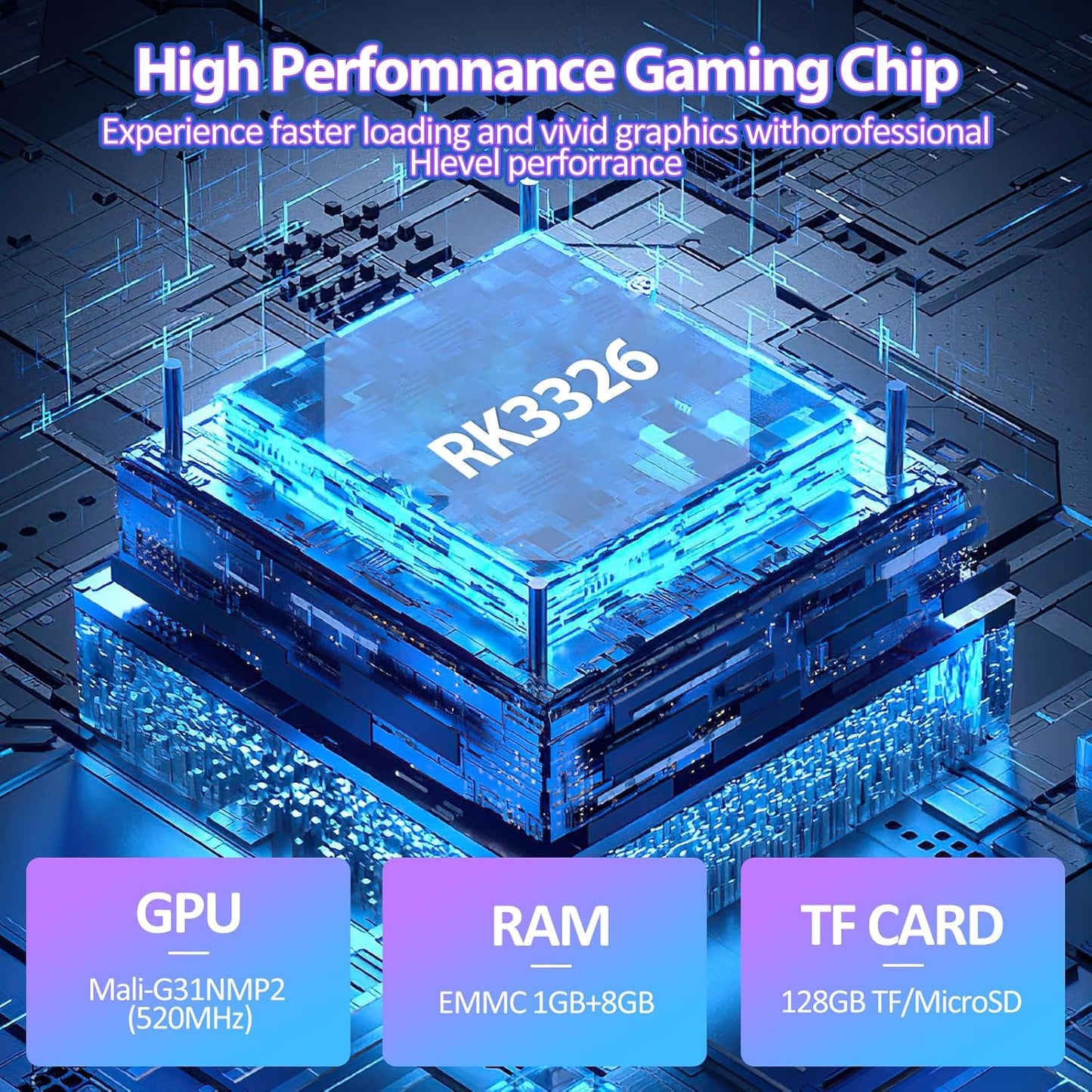 Upgraded XF40H handheld model, Retro handheld model Preloaded Classic Games with Multiple Emulators, 4.0 Inch 4K HD IPS Screen Open Source Linux System, Pocket Video Gaming (Black-128G)