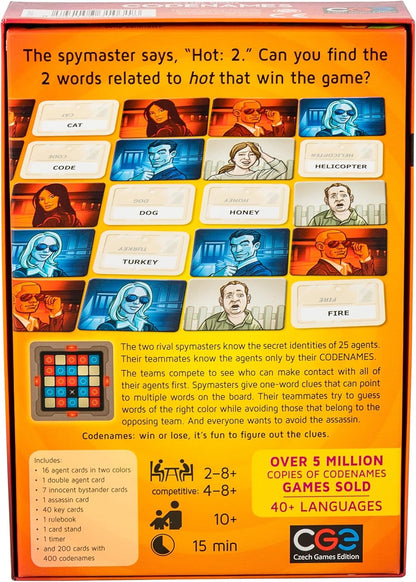 Codenames Card Game