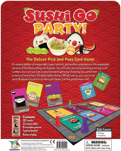 Gamewright Sushi Go Party Board Game