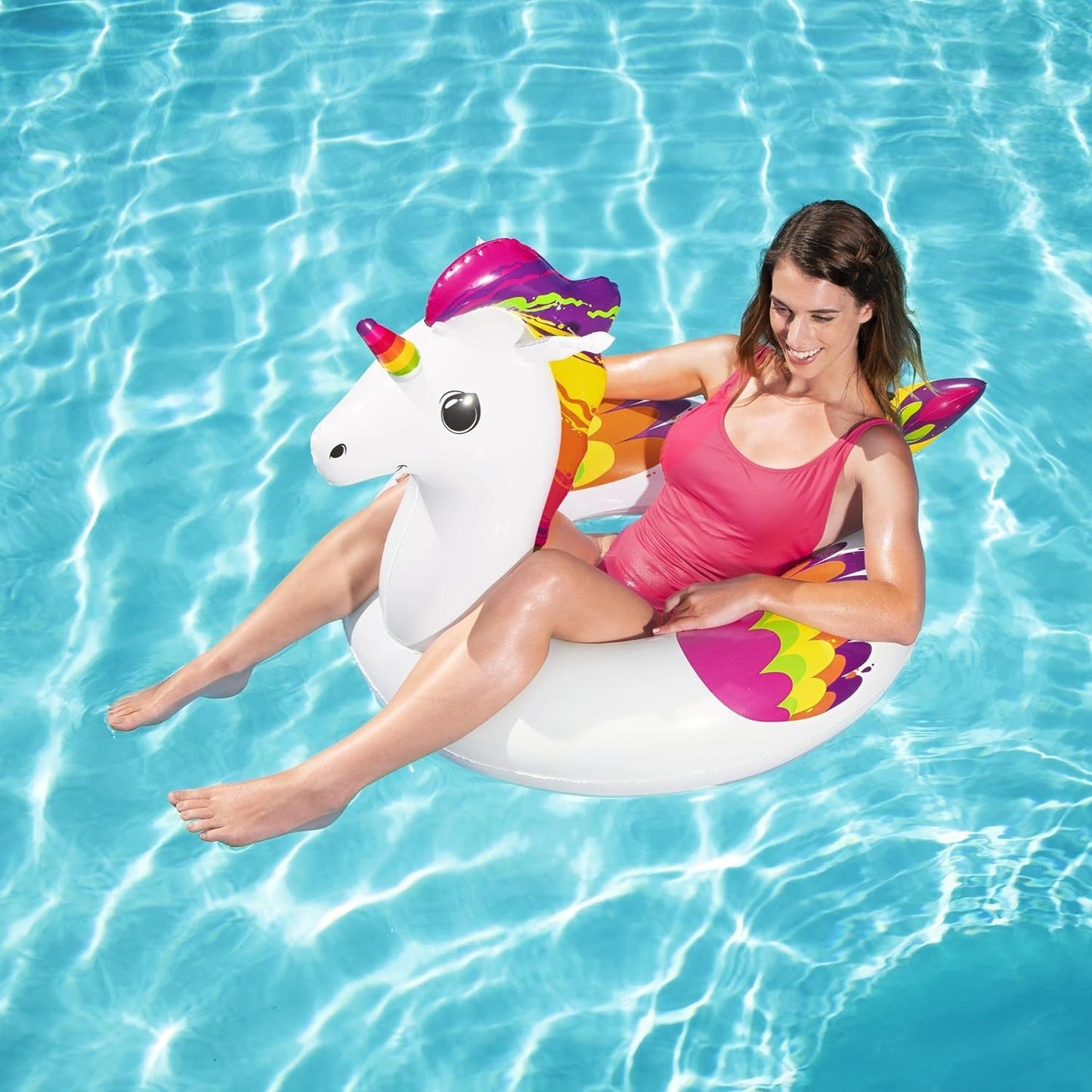 47  x 36 /119cm x 91cm Fantasy Unicorn Swim Ring