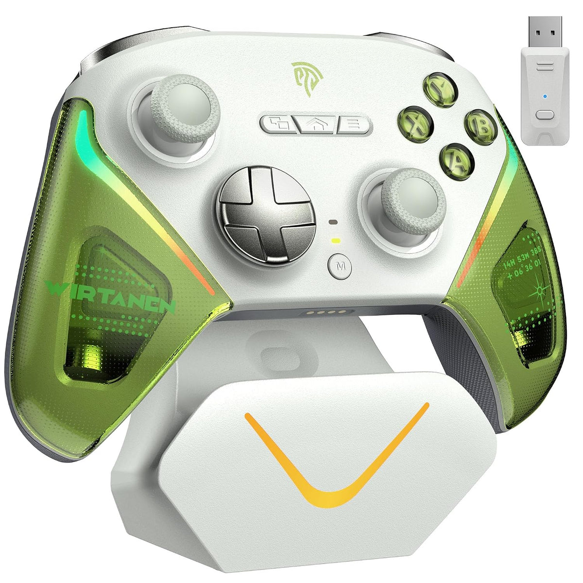 Wireless Game Controller for PC, Switch and Android, Bluetooth Gaming Gamepad, Ergonomic Grip, Responsive Controls and Precision Joystick