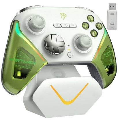 Wireless Game Controller for PC, Switch and Android, Bluetooth Gaming Gamepad, Ergonomic Grip, Responsive Controls and Precision Joystick