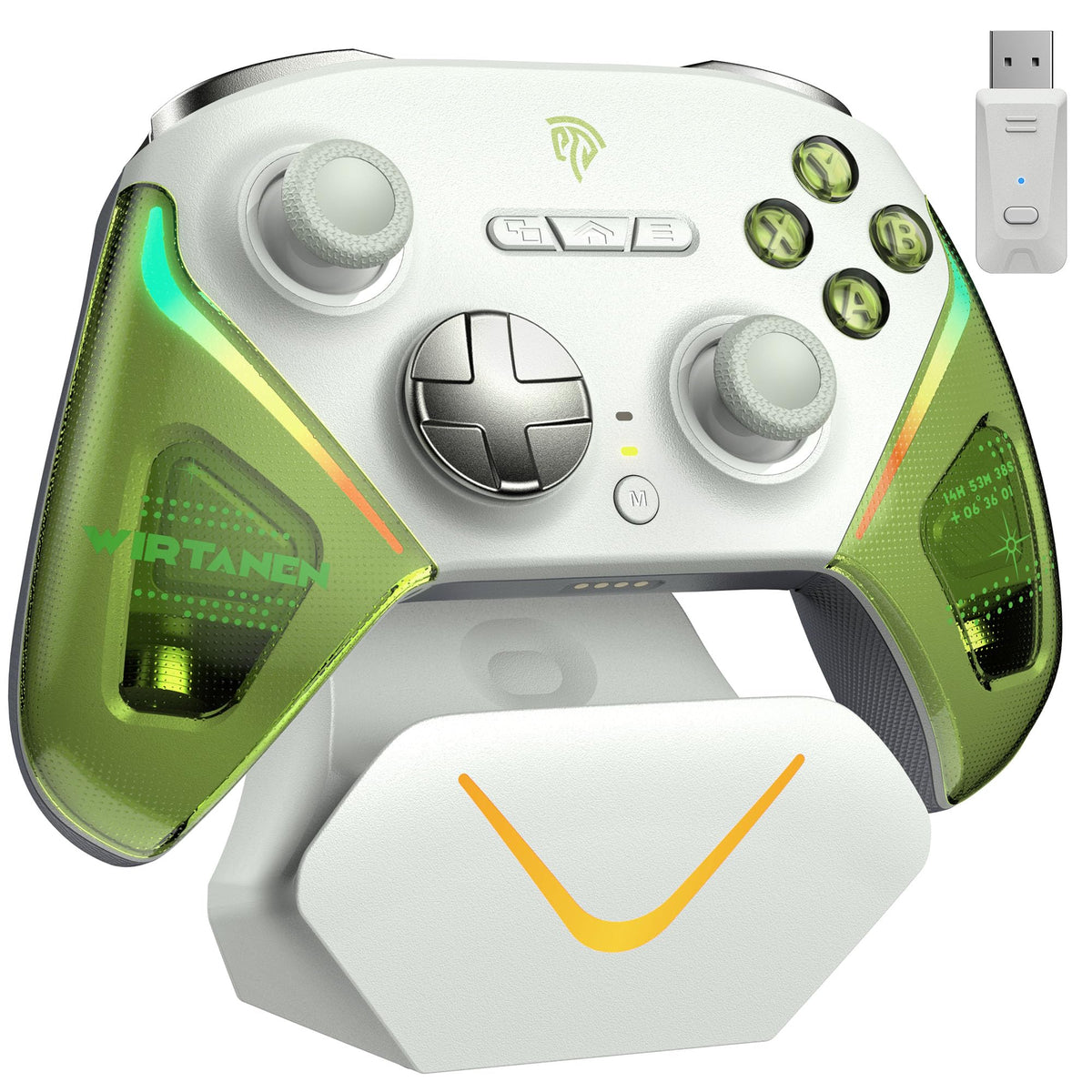 Wireless Game Controller for PC, Switch and Android, Bluetooth Gaming Gamepad, Ergonomic Grip, Responsive Controls and Precision Joystick