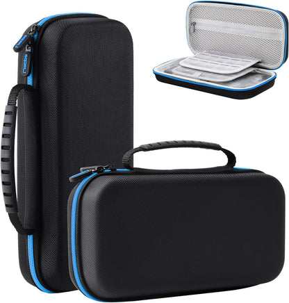 Lmcpa Carrying Case for Nintendo Switch 2 (2025) 7.9 Inch Console, Protective Hard Shell Portable Switch Travel Case, Durable Ballistic Nylon, Large Capacity, Accessories for Switch 2, Black