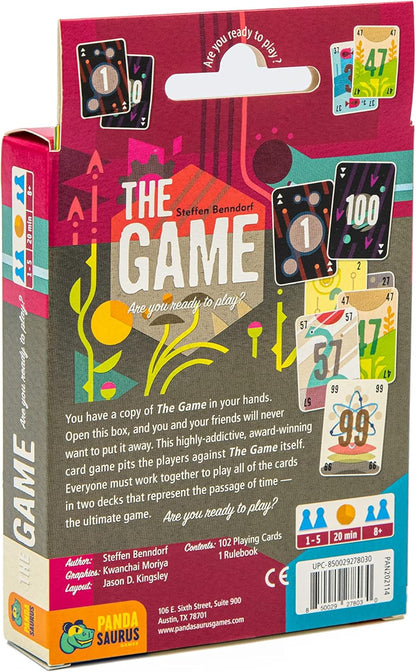 Pandasaurus Games The Game Board Game (PAN201820))