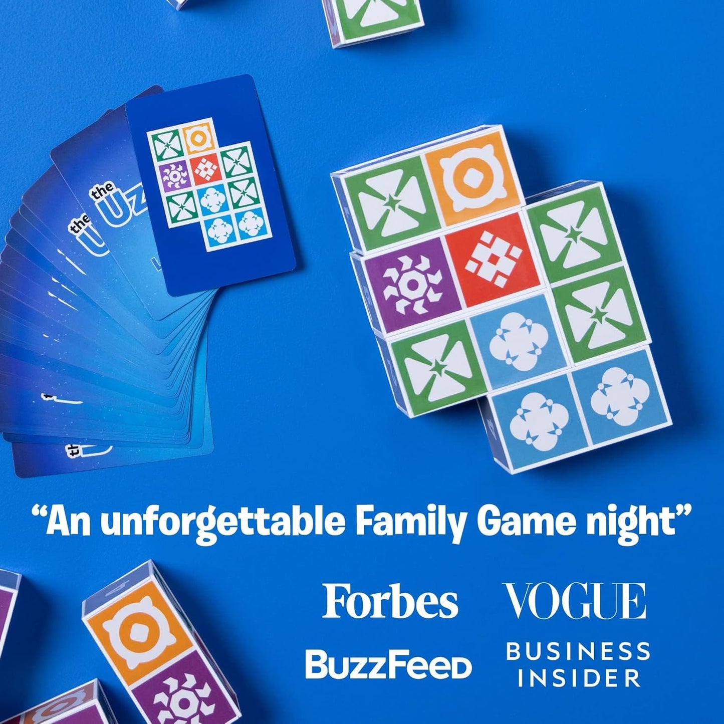 The Uzzle 3.0 Board Game, Family Board Games for early-stageren & Adults, Block Puzzle Games for Ages 4+