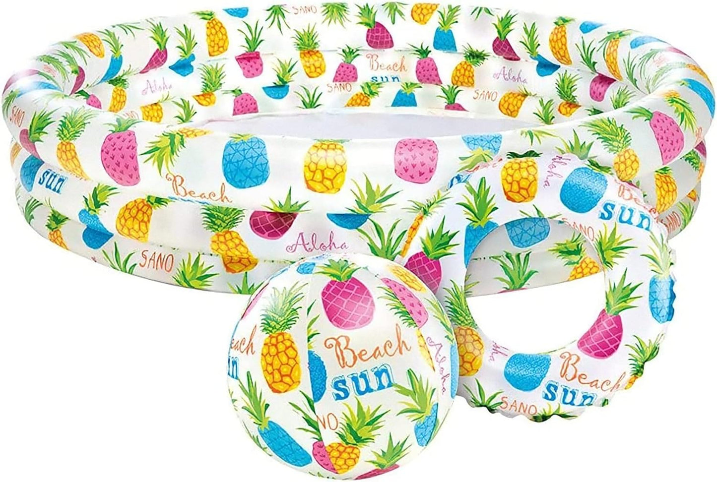 Intex Pineapple Splash Baby Pool Set