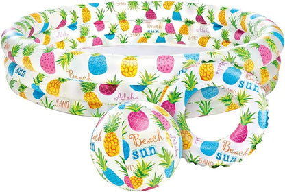Intex Pineapple Splash Baby Pool Set
