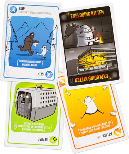 Exploding Kittens NSFW by - for Adults and Teens - A Russian Roulette Card Game