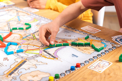 Days Of Wonder DO7202 Ticket to Ride Europe Board Game, Blue