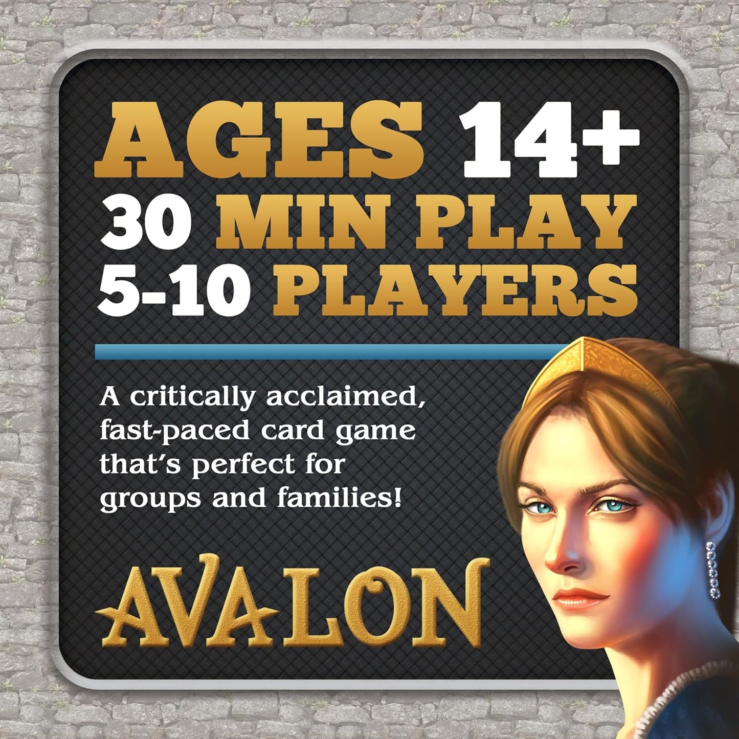 Indie Boards & Cards The Resistance Avalon Stratergy Game, Pack of 1, Multi-colored