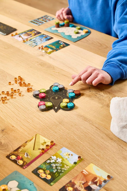 Strategy Board Game for 1-4 Players, Family Tabletop Game, Creative Puzzle Game, Ages 10+, 30 Minute Gameplay