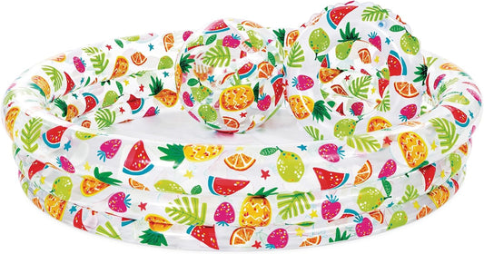 Intex Pineapple Splash Baby Pool Set