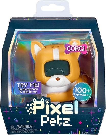 Pixel Pets MGA Entertainment - Corgi - Interactive Digital Pet Dog Ages 4+