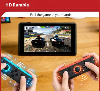 Wireless Controller Compatible with Nintendo Switch, Left & Right Game Controllers with Dual Vibration, Motion Control & Wake-Up Function
