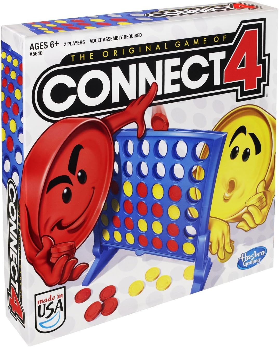 The Classic Game of Connect 4 Strategy Board Game for early-stage; 2 Player Board Games for early-stage Ages 6 and up; 4 in a Row; Christmas Gifts for early-stage