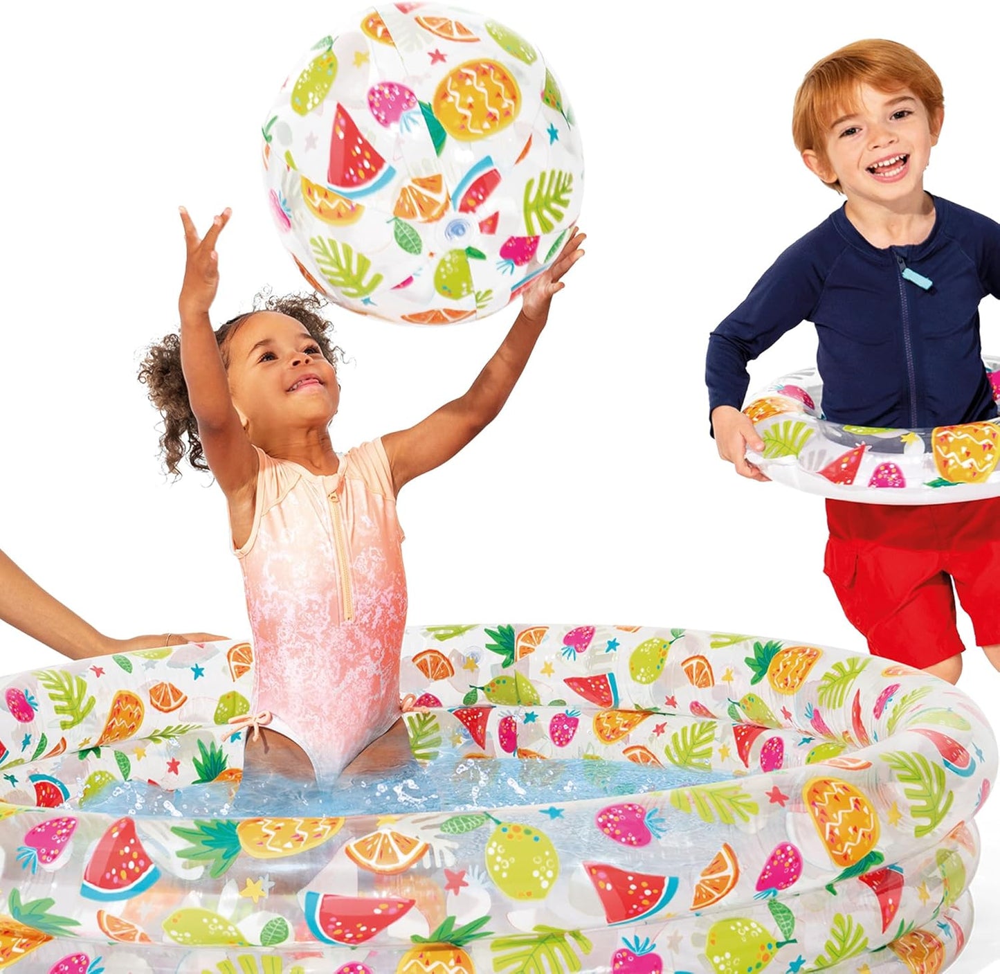 Intex Pineapple Splash Baby Pool Set