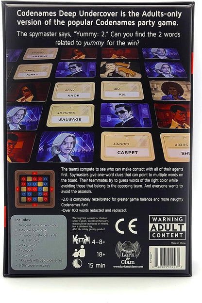 Lark and Clam - Codenames Deep Undercover