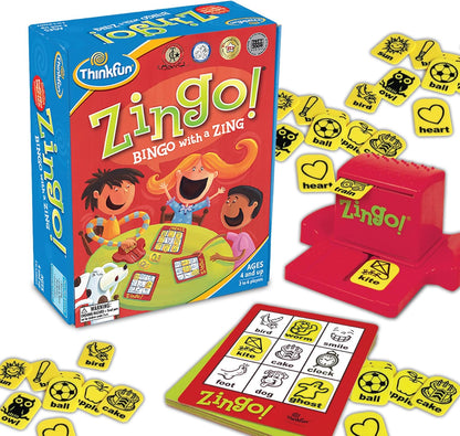 ThinkFun Zingo Bingo Game – Award Winning Educational Board Game for early-stage Age 4+