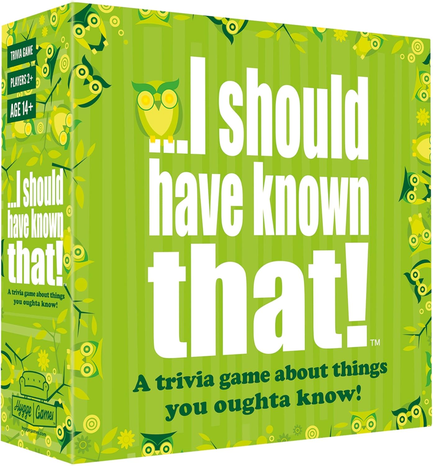 Hygge Games 21026 ...I Should Have Known That! Trivia Game, Green