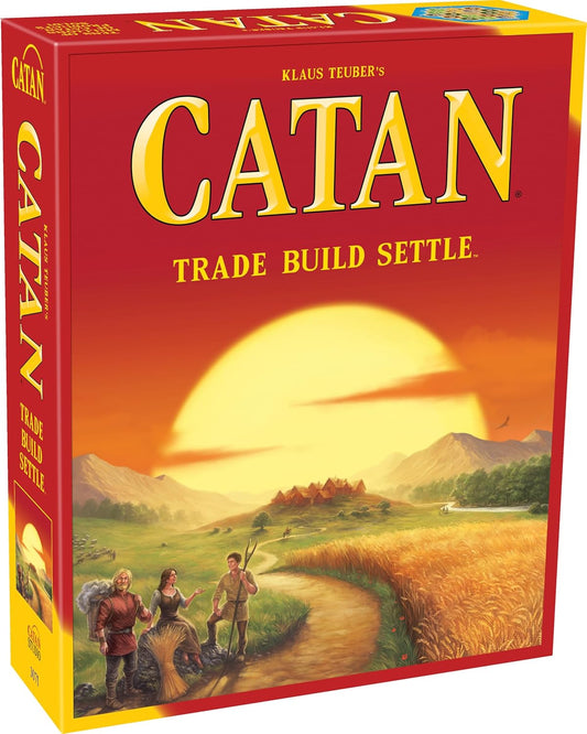 CATAN Board Game (6th Edition) Trade, Build & Settle in The Classic Strategy Game for Family, early-stage & Adults, Ages 10+, 3-4 Players, 60-90 Min Playtime