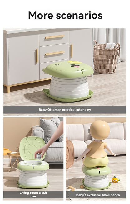 Portable Folding Travel Potty for Toddlers – Kids Toilet Seat for Boys & Girls, Baby Car Potty Chair