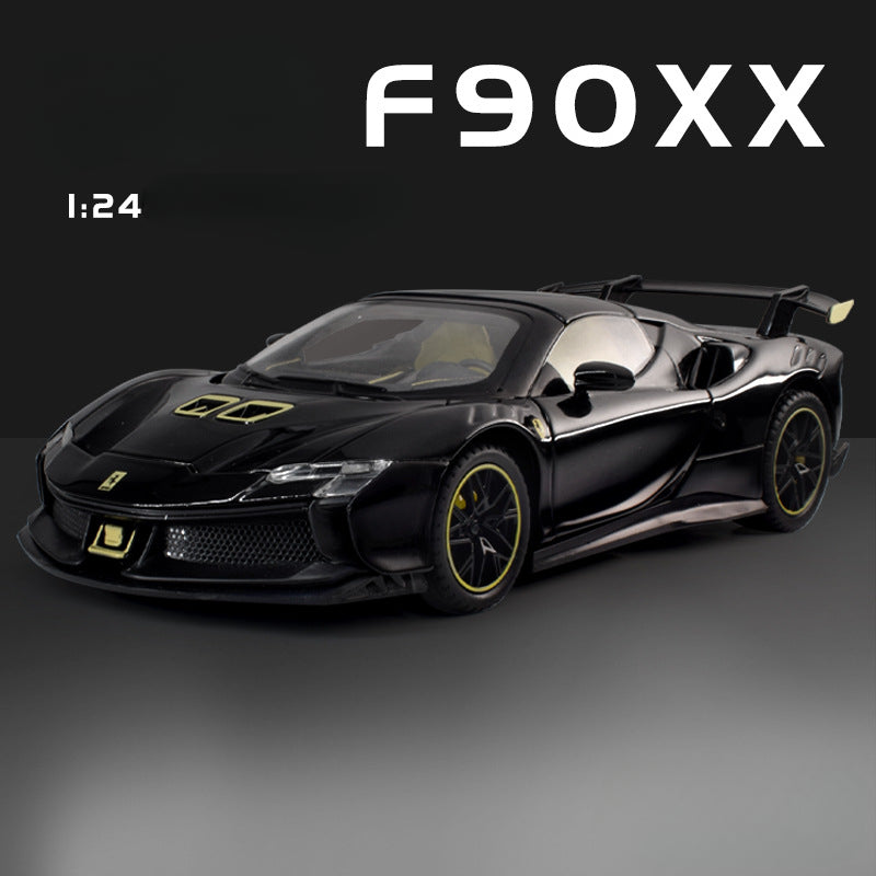 Ferrari SF90 XX Stradale 1:24 Alloy Diecast Model Car | Premium Display | Collectible Sports Car Replica (Scale: 1:24)