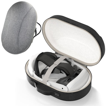 Meta Quest 3 Storage Case - EVA Hard Shell Protective Box, Crush-Resistant Packaging for Quest 3, VR Accessories Organizer
