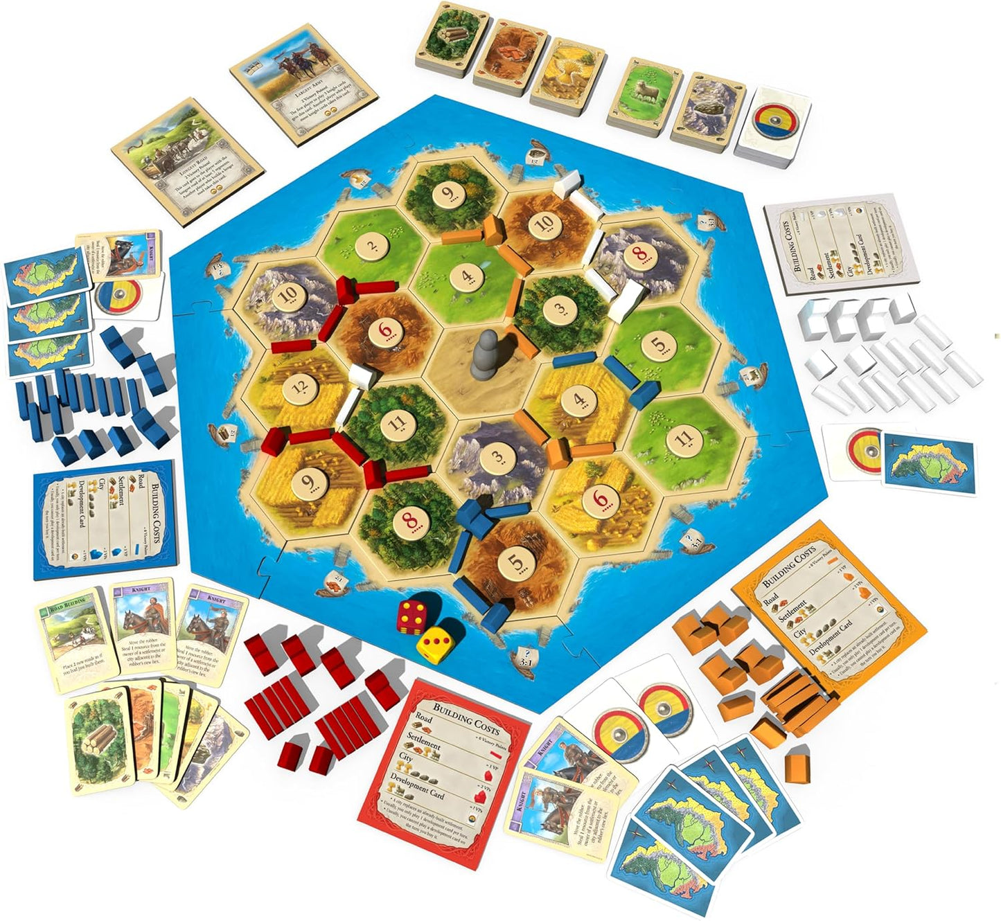 CATAN Board Game (6th Edition) Trade, Build & Settle in The Classic Strategy Game for Family, early-stage & Adults, Ages 10+, 3-4 Players, 60-90 Min Playtime