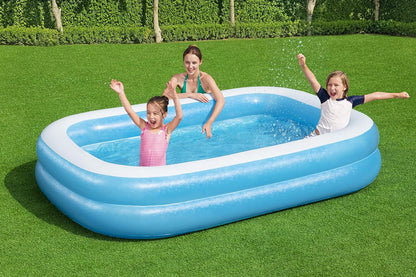 BESTWAY Rectangular Water Pool, 262 x 175 x 51 cm, Blue, BW54006-20