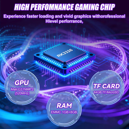 XF40H handheld model, Retro handheld model with 4.0 Inch 4K HD IPS Screen, Support WiFi Online sparing，Preloaded 20,000+ Classic Games- Includes Exclusive Cool Stickers
