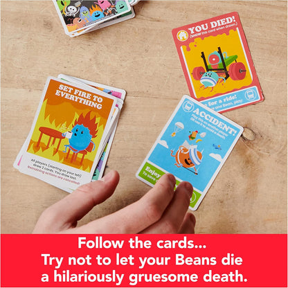 Spin Master Games Dumb Ways to Die Card Game Based on The Viral Video, Card Games for Adults | Party Games | Adult Games | Fun Games, for Families & early-stage Ages 12 and up