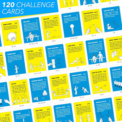 Super Skills - Action Game for Competitive People - Beat Your Friends at 120 Challenges - Fun Group Activity for Family Night or Party with early-stage, Teens & Adults