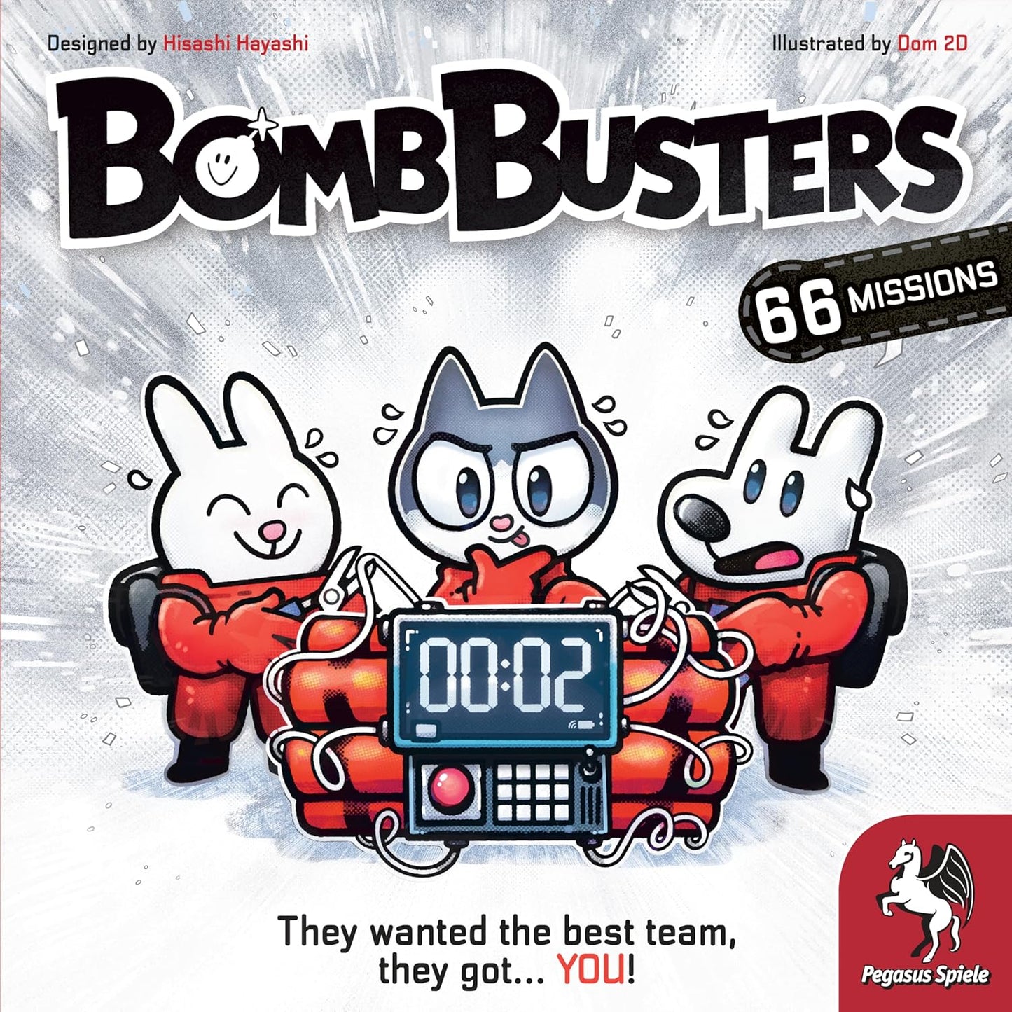 Pegasus Spiele Bomb Busters Board Game: 2-5 Players, Age 12+