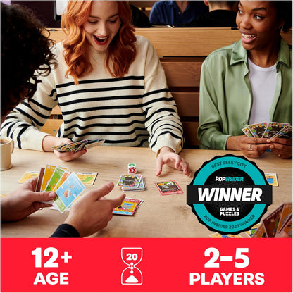 Spin Master Games Dumb Ways to Die Card Game Based on The Viral Video, Card Games for Adults | Party Games | Adult Games | Fun Games, for Families & early-stage Ages 12 and up