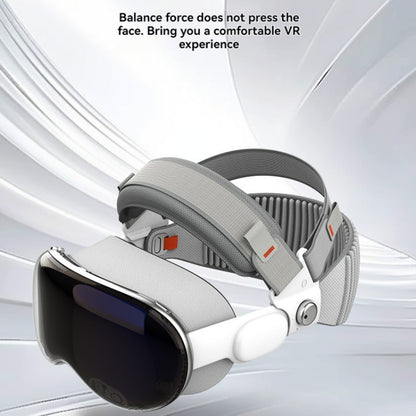 Apple Vision Pro Headband – Adjustable Weight-Reducing Head Strap for Comfort & Balanced Support