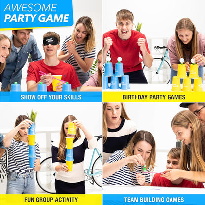 Super Skills - Action Game for Competitive People - Beat Your Friends at 120 Challenges - Fun Group Activity for Family Night or Party with early-stage, Teens & Adults
