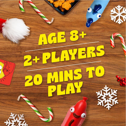 Big Potato Chicken vs Hotdog: Funniest Party Game You'll Ever Play | Flippin' Fun for Family, Adults and early-stage - Perfect Christmas Game | Bonus Content Included