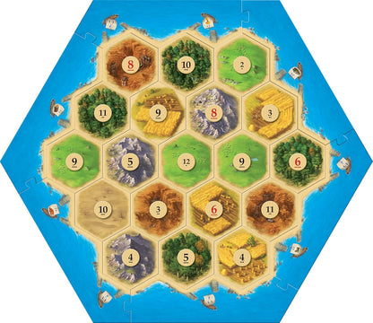 CATAN Board Game (6th Edition) Trade, Build & Settle in The Classic Strategy Game for Family, early-stage & Adults, Ages 10+, 3-4 Players, 60-90 Min Playtime