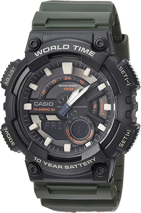 Casio AEQ-110W-3A Digital Watch