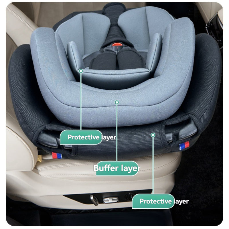 Baby360 SPIN 360° Rotating Car Seat for Newborn to 12 Years – ISOFIX, Booster Seat, Reclining, Side Protection