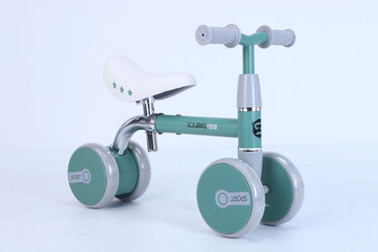 Baby Kids' 4-Wheel Scooter Balance Bike for Ages 1-2 - The Ultimate Toddler Walker