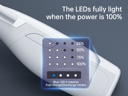 "20W Fast Charging Neck Power Bank for Meta Quest 3/3S | 6000mAh VR Battery Pack | Wearable White ABS Charging Accessory | Extended Playtime (Model: MQ3S-Neck)"