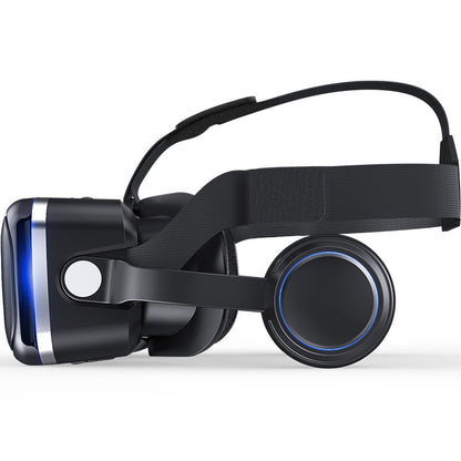 SHINECON G04E/A VR Headset 6th Generation - 3D Virtual Reality Glasses with Headphones & Game Controller for Smartphones | Compatible with iOS Android | 100° FOV | Immersive Mobile VR Gaming & Video Experience