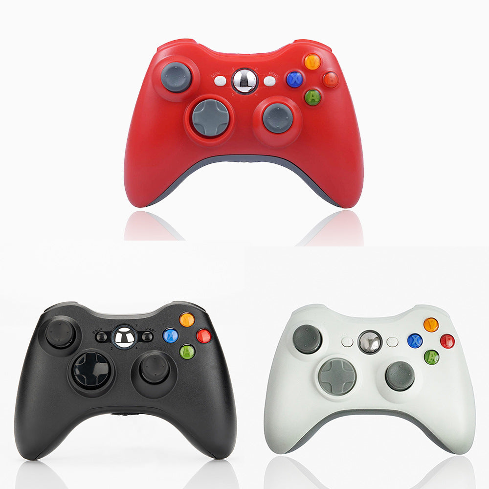 Xbox 360 Wireless Controller | Dual Vibration Motors | Compatible with Xbox 360 Console & PC Windows | Ergonomic Gamepad with Precision Controls (Black)
