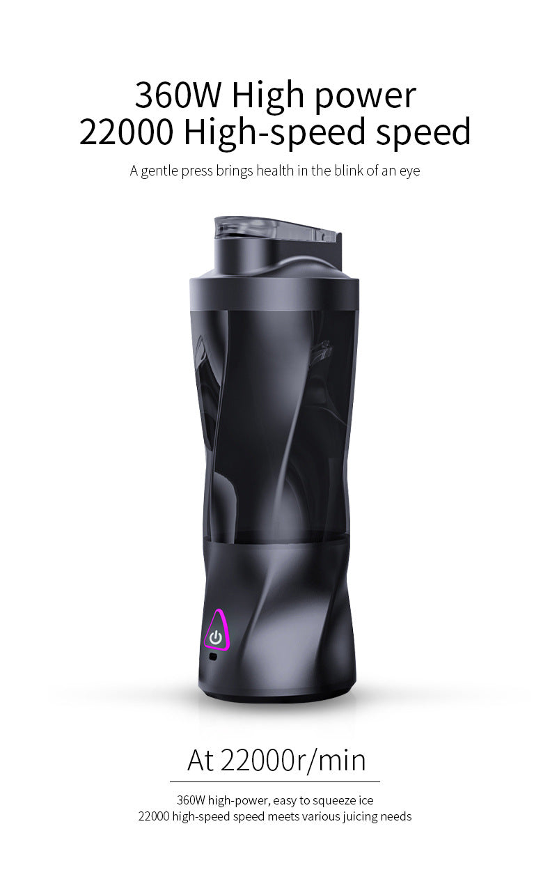 Large capacity portable juicing cup strong power can crush ice juicer