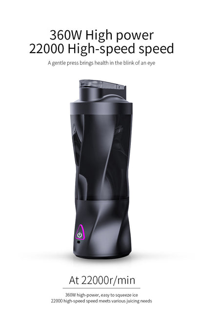 Large capacity portable juicing cup strong power can crush ice juicer