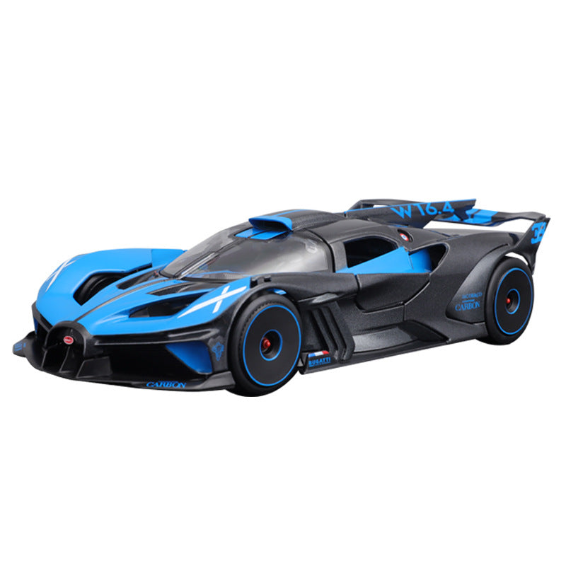 Bugatti Chiron 1:24 Alloy Diecast Model Car | Premium Collectible Display | Sports Car Replica (7.7"x2.0"x1.8")
