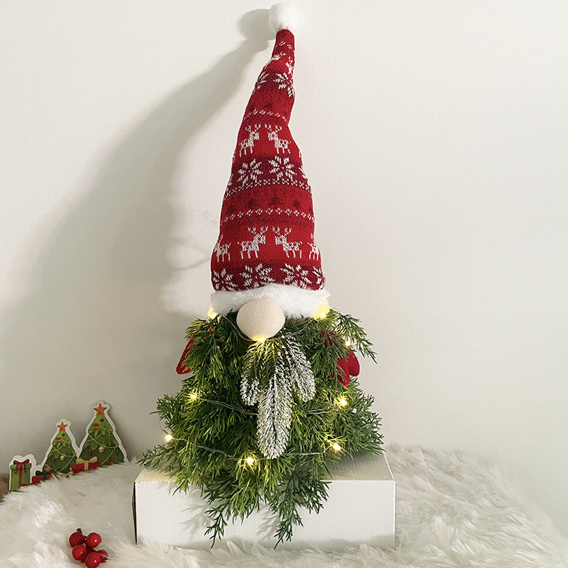 Christmas Decorations - Home Décor, LED Faceless Dolls, Santa Gnomes
